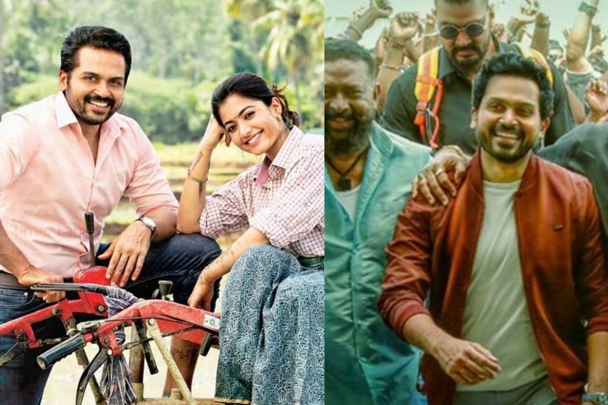 Karthi Rashmika Mandana S Sulthan Trailer Out Full Dose Of Comedy Romance And Action Got Millions Of Views Karthi Rashmika Mandanna Starrer Sulthan Trailer Out And Movie Will Release On 2 April During