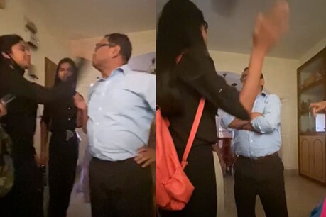 छात्राओं ने शिक्षक की पिटाई का वीडियो वायरल कर दिया
