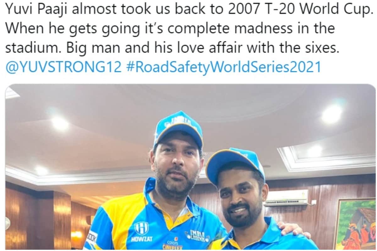 vinay kumar, yuvraj singh, road safety world series