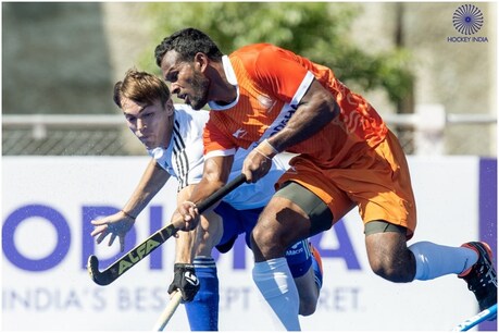 भारतीय पुरुष हॉकी टीम ने अर्जेंटीना को 4-3 से हराया (Hockey India/Twitter)