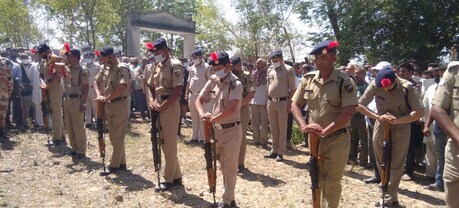 आईटीबीपी के एएसआई को राजकीय संमान के साथ विदाई, गांव में हुई थी हत्या