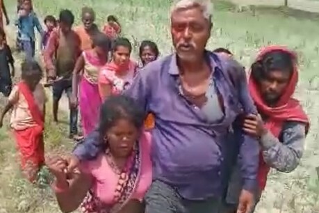 यूपी के कुशीनगर में एक तेंदुआ कई दिनों से दहशत फैलाए हुए है.