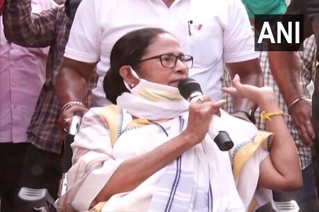 पश्चिम बंगाल की मुख्यमंत्री ममता बनर्जी. (ANI/1 April 2021)