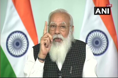 कोरोना के प्रसार पर प्रधानमंत्री ने जताई चिंता, युद्धस्तर पर काम करने की आवश्यकता जताई (फोटो साभार-ANI)