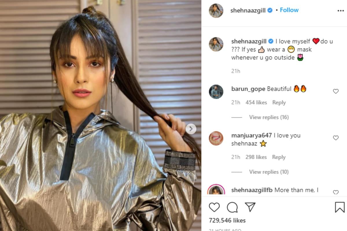 Shehnaaz Gill, Shehnaaz Gill post