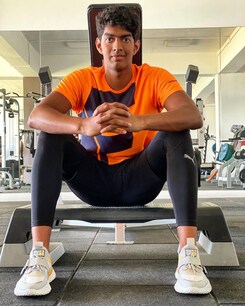 नटराजन ने हीट्स में 54.10 सेंकेड का निजी सर्वश्रेष्ठ प्रदर्शन किया (Srihari Natrajan/Instagram)