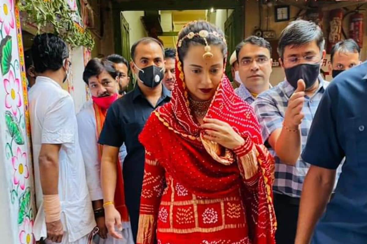 उदयपुर_ कंगना रनौत श्रीनाथजी को देखकर आंसू नहीं रोक पाईं, तब पुजारियों के सामने यह मांग रखी गई।
