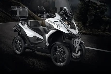 This scooter is no less than a four wheeler.