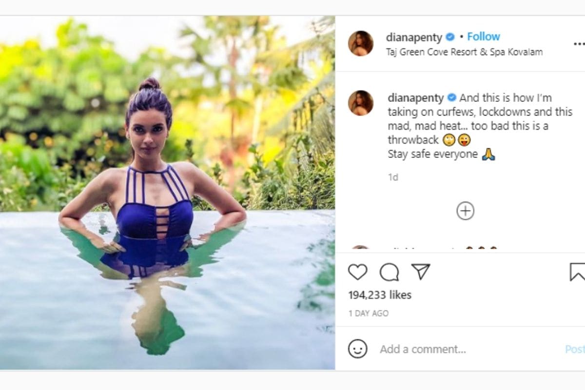 Diana Penty, Diana Penty Bold Pose, Diana Penty Stressbuster, डायना पेंटी, डायना पेंटी का हॉट लुक