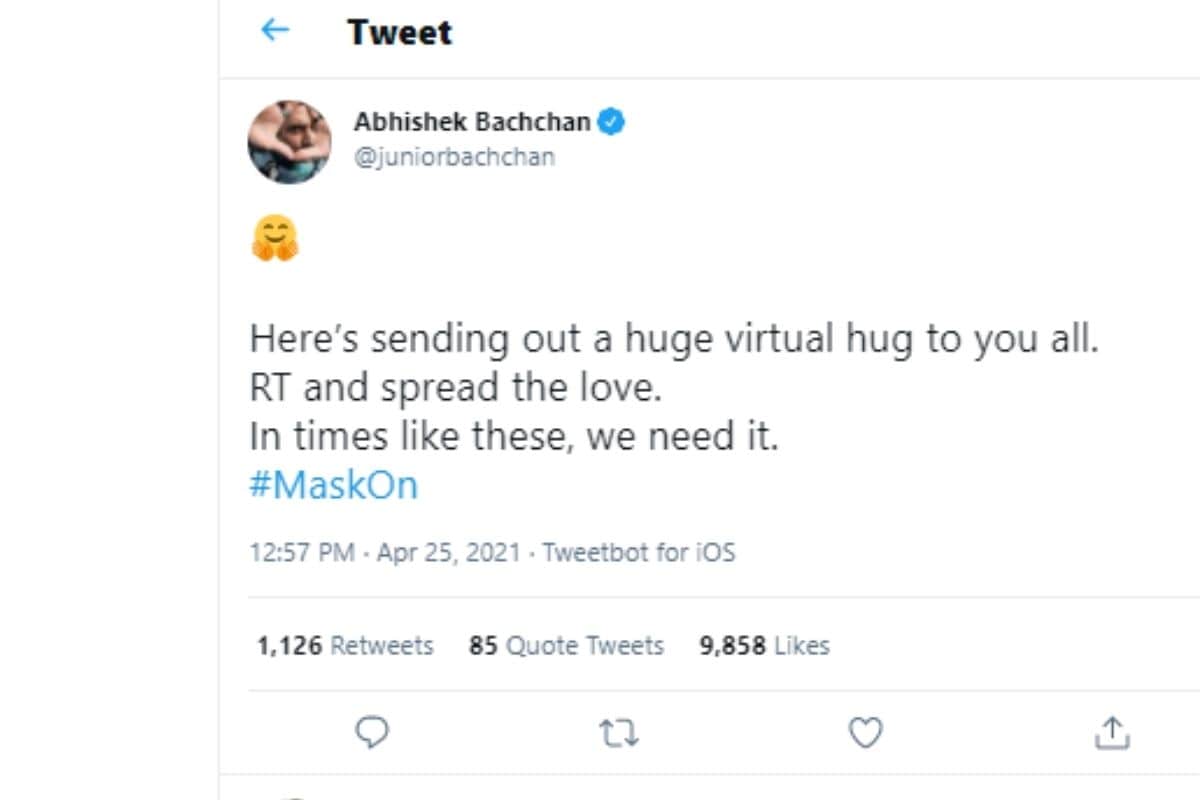 Abhishek Bachchan, Abhishek Bachchan troll, Abhishek Bachchan on covid 19, social media, Abhishek Bachchan reply trolls, Social media, Viral tweet, अभिषेक बच्चन, कोरोना वायरस, सोशल मीडिया