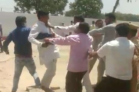 बीजेपी विधायक और पूर्व ब्लॉक प्रमुख में जमकर हाथापाई