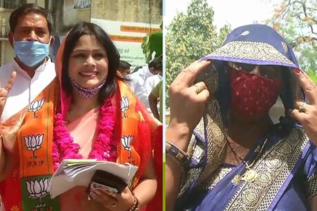 मेरठ में पति-पत्नी से लेकर देवरानी-जेठानी ने किया नामांकन