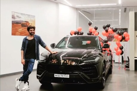 लैंबॉर्गिनी कार के मालिक बने कार्तिक आर्यन. (फोटो साभार :kartikaaryan/Instagram)