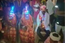 बांसवाड़ा में अनूठी शादी: एक ही मंडप में युवक ने 2 दुल्हनों के साथ लिये सात फेरे, महिलाओं ने गाए मंगल गीत