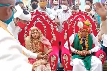 Rajasthan News: BTP विधायक की शादी में कोरोना गाइडलाइन की उड़ी धज्जियां, 25 हजार का लगा जुर्माना, देखें VIDEO