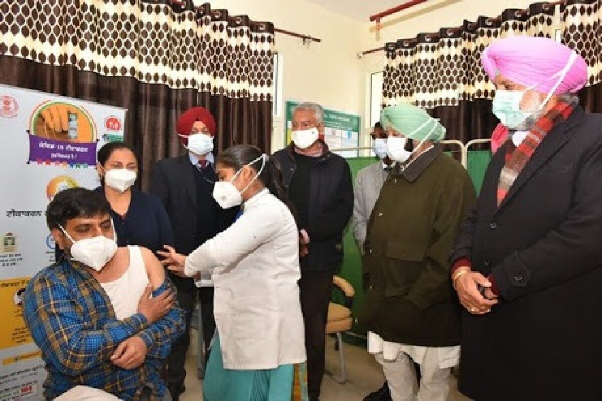 वैक्सीनेशन में पंजाब राष्ट्रीय औसत से पिछड़ा, केंद्र से भेजी 66 फीसदी ही वैक्सीन हुई इस्तेमाल