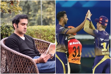 IPL 2021: आयन मॉर्गन की कप्तानी को लेकर गंभीर सवाल! (पीसी-पीटीआई, गौतम गंभीर इंस्टाग्राम)