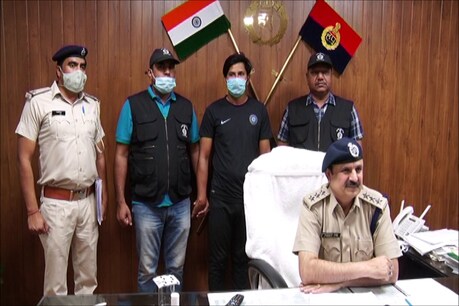 पुलिस गिरफ्तार में हलवाई से रंगदारी मांगने वाला बदमाश