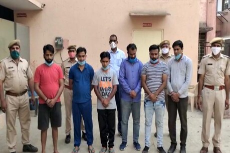 रेमेडेसिविर इंजक्शन की कालीबाजारी करने के आरोपी पुलिस की गिरफ्त में.