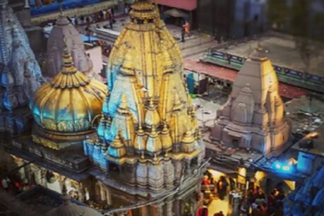 काशी विश्वनाथ मंदिर (Photo- news 18 English via shrikashivishwanath.org)