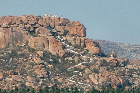 किष्किंधा का अंजनी पर्वत, जहां हनुमान का जन्म हुआ था.