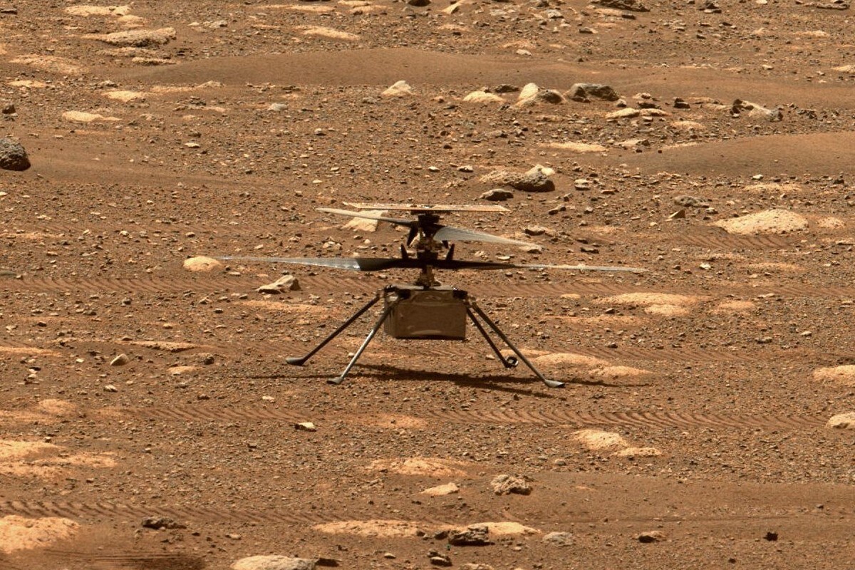 Video: मंगल ग्रह पर पहली बार हेलीकॉप्‍टर ने भरी सफल उड़ान, नासा को मिली  सफलता | nasa ingenuity helicopter successful flight on Mars
