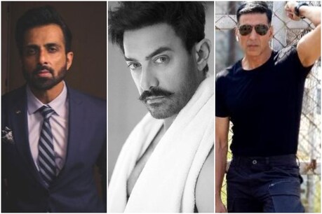 Aamir, Akshay and Sonu Sood were infected after applying Kovid 19 vaccine (Photo courtesy: Instagram / aamirkhanproductions / sonu_sood / Akshay Kumar)