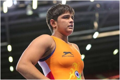 Tokyo Olympic: सोनम ने ट्रायल के मुकाबले में साक्षी मलिक को हराया था. (Photo SAIMedia twitter)