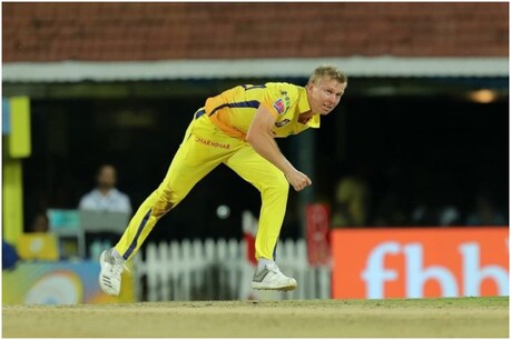 IPL 2021: स्कॉट कुगलइन टी20 में 100 से अधिक विकेट ले चुके हैं. (CSK Twitter)