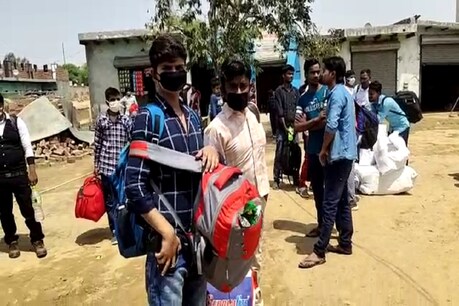 कोरोना की बढ़ती रफ्तार और नाइट कर्फ्यू से प्रवासी मजदूरों में दहशत