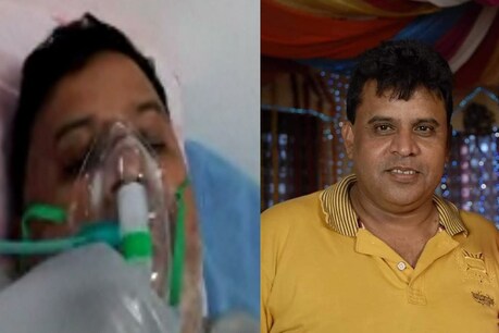 प्रदीप की ऑक्सीजन मास्क में एक तस्वीर वायरल हो रही है. प्रदीप की हालत नाजुक बताई जा रही है.