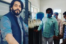 रवि किशन ने गोरखपुर में ऑक्सीजन प्लांट के लिए सांसद निधि से 40 लाख रुपये दिए