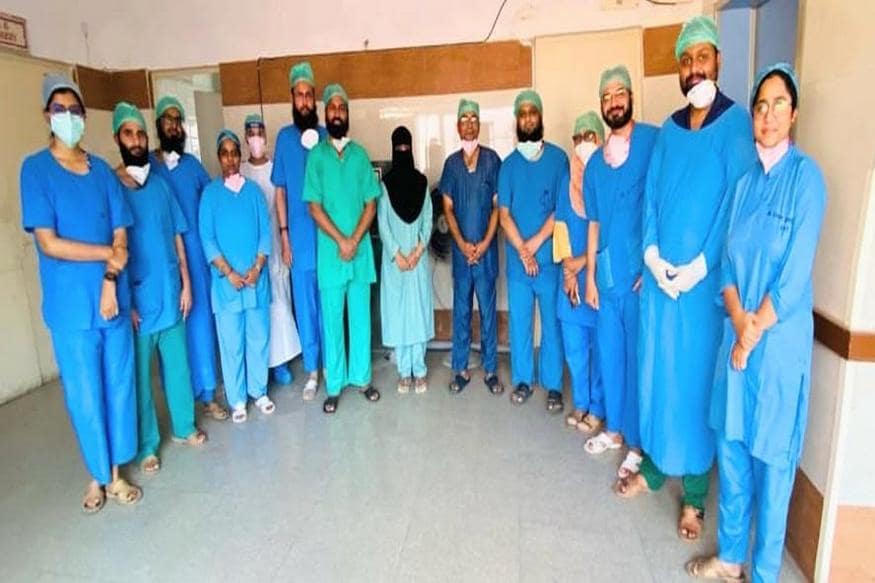 Operation, Black Fungus, AMU, JN Medical College aligarh, doctors, corona, ऑपरेशन, ब्लैक फंगस, एएमयू, जेएन मेडिकल कॉलेज अलीगढ़, डॉक्टर, कोरोना