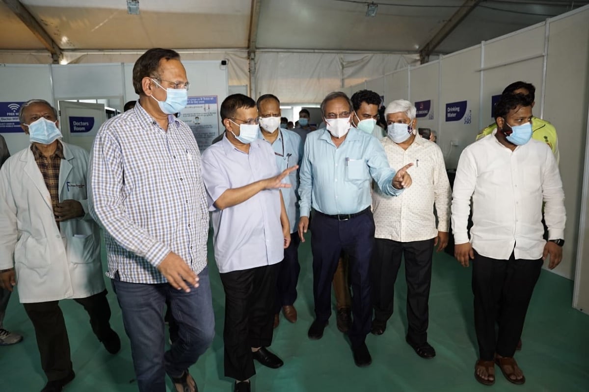 केजरीवाल सरकार ने 10 दिनों में ही बना डाला 1000 ICU बेड का अस्पताल, कोरोना  मरीज अब हो सकते हैं भर्ती - One thousand icu and oxygen beds available in  delhi for