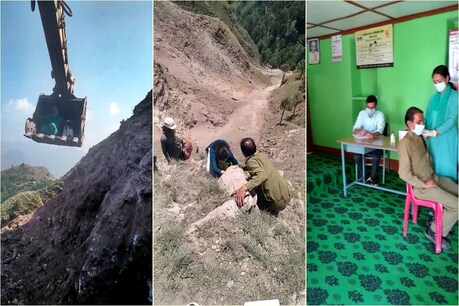 करसोग में वैक्सीनेशन के लिए पहुंची टीम.