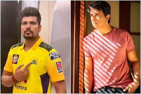 सोनू सूद ने कर्ण शर्मा की तारीफ करते हुए ट्वीट किया (Karn Sharma, Sonu Sood/Instagram)