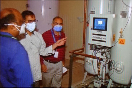 कोरोना संकट में पीएमसीएच ने शुरू किया अपना ऑक्सीजन प्लांट, लिक्विड ऑक्सीजन से दूर होगा कई अस्पतालों का संकट.
