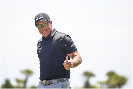फिल मिकेलसन ने सबसे उम्रदराज मेजर चैंपियन का रिकॉर्ड बनाया (Phil Mickelson/Twitter)