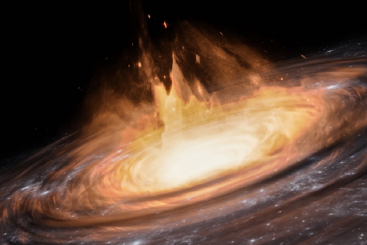 Space, Black Hole, Quasar, Supermassive Black Holes, Galaxies, extragalactic objects, Changing-look quasars, Galaxy, SMBH,