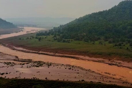 झारखंड के पलामू में उल्टी दिशा में बहती हैं सभी नदियां.