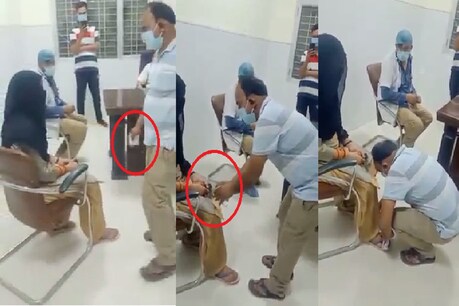 यूपी के शामली में रिश्वत लौटाने का वीडियो वायरल