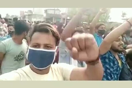 बहराइच में प्रधानी चुनाव की जीत में निकले जुलूस में लगे आपत्तिजनक नारे