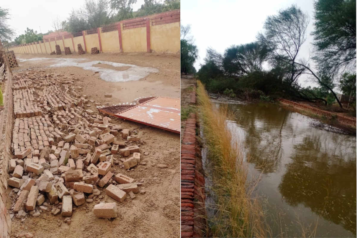 राजस्थान मौसम अपडेट: श्रीगंगानगर में तूफान ने उड़ाए गरीबों के टीन टप्पर, ओलावृष्टि ने तोड़े किसानों के सपने