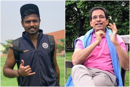 IND VS SL: हर्षा भोगले ने टीम इंडिया की प्लेइंग इलेवन चुनी (फोटो-संजू सैमसन, हर्षा भोगले इंस्टाग्राम)