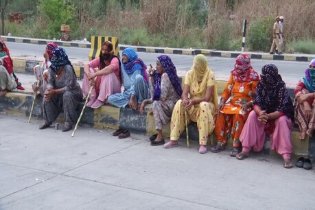 किसानों ने लगाया जाम