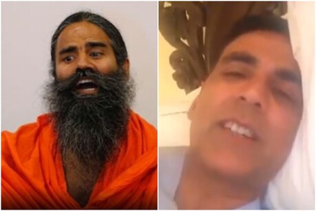 अक्षय कुमार जल्द ही 'रामसेतु' की शूटिंग शुरू करेंगे (फोटो साभारः Twitter@yogrishiramdev)