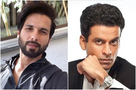 इस वेब पेज पर मनोज बाजेपी, हाशमी, समंथा अक्खेनी रोल में।  (फोटो- @shahidkapoor/Instagram और फाइल फोटो)