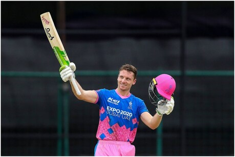 IPL 2021: जोस बटलर का यह टी20 का पहला शतक है. (PTI)