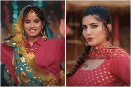 सपना चौधरी देशभर में अपने दमदार डांस के लिए जानी जाती हैं (फोटो साभारः Youtube/VATS RECORDS)
