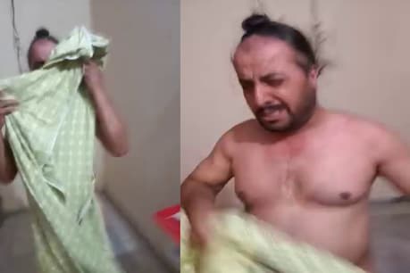 विधवा महिला से दुष्कर्म करते CIA स्टाफ के ASI को लोगों ने पकड़ा, वीडियो किया वायरल-Viral video punjab police raped widow in bathinda hrrm